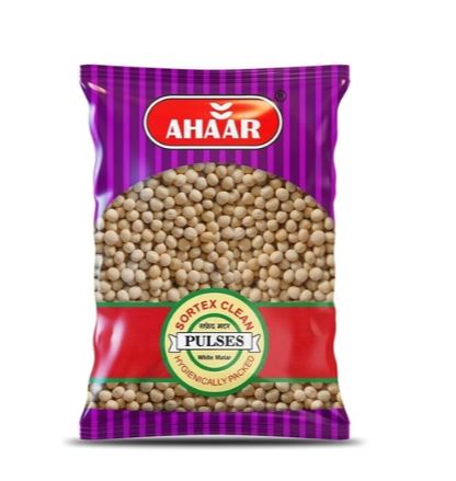 Ahaar White Peas/Safed Matar Vatana 2Kg (1Kg X 2 Packs) - Image 2