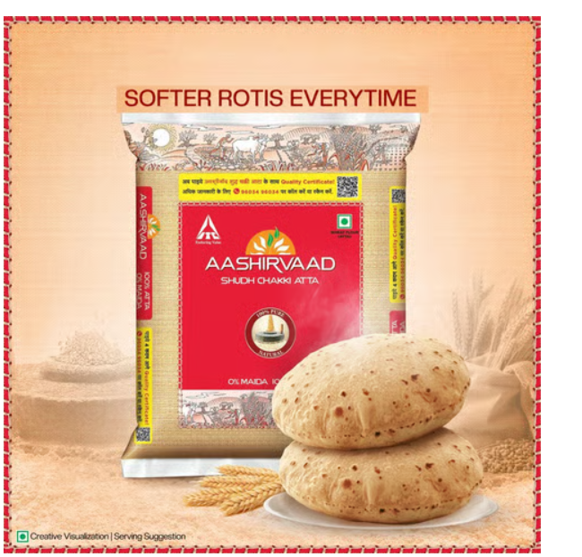 Aashirvaad Shudh Chakki Atta 10kg - Image 3