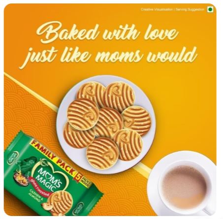 Sunfeast Mom's Magic Nuts Cashew & Almond Cookies 544 g - Image 2