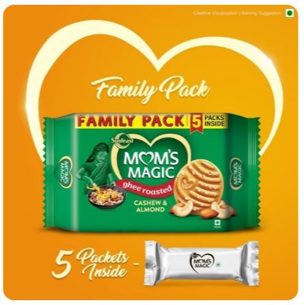 Sunfeast Mom's Magic Nuts Cashew & Almond Cookies 544 g - Image 3