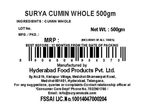 Surya 500g Cumin Whole (Jeera Whole) | Best Whole Spices - Image 5