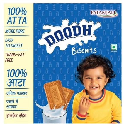 Patanjali Doodh Biscuits 800 g - Image 3