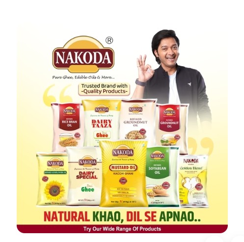 NAKODA 100% Natural Soyabean Oil Can (1 L) - Image 4