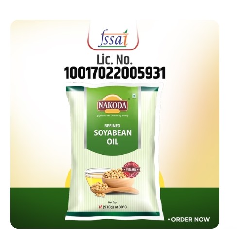 NAKODA 100% Natural Soyabean Oil Can (1 L) - Image 5